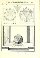 An illustration from La perspective pratiqve : necessaire a tovs peintres, graveurs, architectes, brodeurs, scvlpteurs, orfevres, tapissiers, et autres qui se meslent de desseigner (1663)
