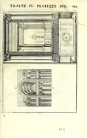 An illustration from La perspective pratiqve : necessaire a tovs peintres, graveurs, architectes, brodeurs, scvlpteurs, orfevres, tapissiers, et autres qui se meslent de desseigner (1663)