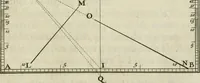 An illustration from La perspective speculative, et pratique : ou sont demonstrez les fondemens de cet art, & de tout ce qui en a esté enseigné jusqu'à present : ensemble la maniere vniverselle de la pratiquer, non seulement sans plan geometral, & sans tiers poinct, dedans ni dehors le champ du tableau : mais encores par le moyen de la ligne, communément appellée horisontale (1643)