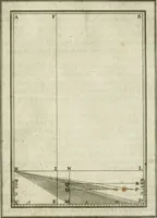 An illustration from La perspective speculative, et pratique : ou sont demonstrez les fondemens de cet art, & de tout ce qui en a esté enseigné jusqu'à present : ensemble la maniere vniverselle de la pratiquer, non seulement sans plan geometral, & sans tiers poinct, dedans ni dehors le champ du tableau : mais encores par le moyen de la ligne, communément appellée horisontale (1643)