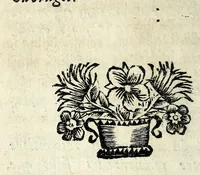 An illustration from La philosophie des images enigmatiques, ou il est traité des enigmes, hieroglyphiques, oracles, propheties, sorts, divinations, loteries, talismans, songes, centuries de Nostradamus, de la baguette (1694)