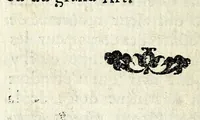 An illustration from La philosophie des images enigmatiques, ou il est traité des enigmes, hieroglyphiques, oracles, propheties, sorts, divinations, loteries, talismans, songes, centuries de Nostradamus, de la baguette (1694)
