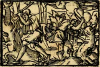 An illustration from La philosophie des images : composée d'un ample recueil de devises, & du jugement de tous les ouvrages qui ont êté faits sur cette matiere (1682)