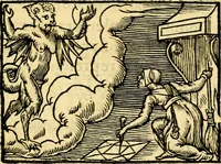 An illustration from La philosophie des images : composée d'un ample recueil de devises, & du jugement de tous les ouvrages qui ont êté faits sur cette matiere (1682)