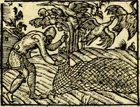 An illustration from La philosophie des images : composée d'un ample recueil de devises, & du jugement de tous les ouvrages qui ont êté faits sur cette matiere (1682)