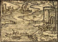 An illustration from La philosophie des images : composée d'un ample recueil de devises, & du jugement de tous les ouvrages qui ont êté faits sur cette matiere (1682)