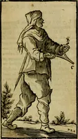 An illustration from La physique occulte, ou Traité de la baguette divinatoire et de son utilité pour la découverte des sources d'eau, des miniéres, des tresors cachez, des voleurs & des meurtriers fugitifs. : Avec des principes qui expliquent les phénoménes les plus obscurs de la nature. (1693)