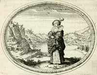 An illustration from Mundi lapis lydius, siue, Vanitas per veritate[m] falsi accusata & conuicta (1639)