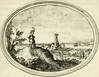 An illustration from Mundi lapis lydius, siue, Vanitas per veritate[m] falsi accusata & conuicta (1639)