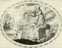An illustration from Mundi lapis lydius, siue, Vanitas per veritate[m] falsi accusata & conuicta (1639)