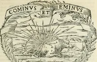 An illustration from La prima parte dell'imprese di Scipion Bargagli : doue, doppo tutte l'opere cosi a penna, come a stampa, ch'egli ha potuto vedere di coloro, che della materia dell'imprese hanno parlato, della vera natura di quelle si ragiona (1578)