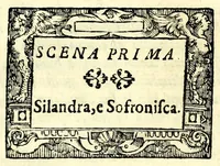 Picture 3 of 12 from La principessa Silandra : tragedia (1621), leaf 11