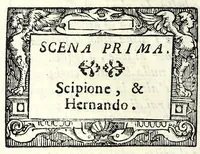An illustration from La principessa Silandra : tragedia (1621)