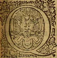 An illustration from La prinse et rendition de la ville de Montereau ou fault-Yonne a l'obeissance de Monseigneur le Duc de Mayenne Lieutenant General de l'estat & Couronne de France (1589)