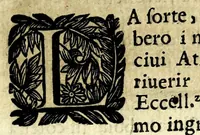An illustration from La prodiga figliola Margarita la beata di Cortona : rappresentatione (1665)