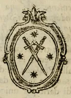 An illustration from La profezia dei sommi pontefici romani : con illustrazioni e note (1794)