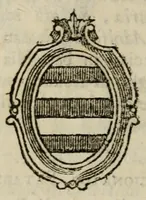 An illustration from La profezia dei sommi pontefici romani : con illustrazioni e note (1794)