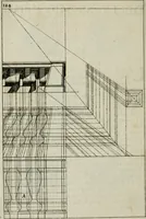 An illustration from La prospettiva pratica : delineata in tavole a norma della seconda regola (1744)