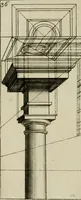 An illustration from La prospettiva pratica : delineata in tavole a norma della seconda regola (1744)