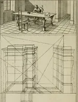 An illustration from La prospettiva pratica : delineata in tavole a norma della seconda regola (1744)