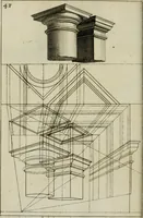 Picture 28 of 104 from La prospettiva pratica : delineata in tavole a norma della seconda regola (1744), leaf 51