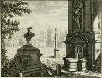An illustration from La prospettiva pratica : delineata in tavole a norma della seconda regola (1744)