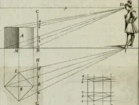 An illustration from La prospettiva pratica : delineata in tavole a norma della seconda regola (1744)