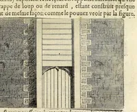 Picture 24 of 66 from La pyrotechnie de Hanzelet lorrain, ou sont representez les plus rares & plus appreuuez secrets des machines & des feux artificiels, propres pour assieger, battre, surprende & deffendre toutes places (1630), leaf 133