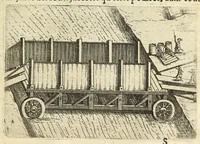 Picture 29 of 66 from La pyrotechnie de Hanzelet lorrain, ou sont representez les plus rares & plus appreuuez secrets des machines & des feux artificiels, propres pour assieger, battre, surprende & deffendre toutes places (1630), leaf 149