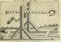 Picture 32 of 66 from La pyrotechnie de Hanzelet lorrain, ou sont representez les plus rares & plus appreuuez secrets des machines & des feux artificiels, propres pour assieger, battre, surprende & deffendre toutes places (1630), leaf 155