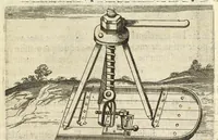 An illustration from La pyrotechnie de Hanzelet lorrain, ou sont representez les plus rares & plus appreuuez secrets des machines & des feux artificiels, propres pour assieger, battre, surprende & deffendre toutes places (1630)