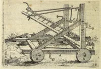 Picture 39 of 66 from La pyrotechnie de Hanzelet lorrain, ou sont representez les plus rares & plus appreuuez secrets des machines & des feux artificiels, propres pour assieger, battre, surprende & deffendre toutes places (1630), leaf 172
