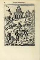 An illustration from La pyrotechnie de Hanzelet lorrain, ou sont representez les plus rares & plus appreuuez secrets des machines & des feux artificiels, propres pour assieger, battre, surprende & deffendre toutes places (1630)