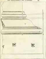 Picture 180 of 352 from L'architecture de Philibert de l'Orme, cõseillier & aumosnier ordinaire du roy, & abbé de S. Serge lez Angiers (1576), leaf 344