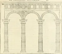 Picture 280 of 352 from L'architecture de Philibert de l'Orme, cõseillier & aumosnier ordinaire du roy, & abbé de S. Serge lez Angiers (1576), leaf 480