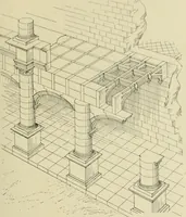 An illustration from L'architecture. Le passé.--Le présent (1916)