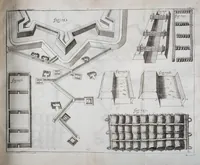 Picture 19 of 22 from L'architecture militaire, ou, La fortification nouuelle : augmentée et enrichie de forteresses regulieres, irregulieres, et de dehors : le tout a la practique moderne (1668), leaf 247