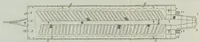 Picture 9 of 9 from L'architecture navale, contenant la maniere de construire les navires, galeres & chaloupes, & la definition de plusieurs autres especes de vaisseaux. : Avec les tables des longitudes, latitudes & marées, cours & distances des principaux ports des quatre parties du monde; une description des dangers, ecueils, & l'explication des termes de la marine. Le tout enrichy de figures. (1677), leaf 164