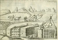 An illustration from L'architetto prattico : in cui con facilta si danno le regole per apprendere l'architettura civile (1726)