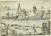 An illustration from L'architetto prattico : in cui con facilta si danno le regole per apprendere l'architettura civile (1726)