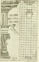 An illustration from L'architetto prattico : in cui con facilta si danno le regole per apprendere l'architettura civile (1726)