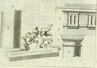 An illustration from L'architetto prattico : in cui con facilta si danno le regole per apprendere l'architettura civile (1726)