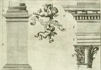 An illustration from L'architetto prattico : in cui con facilta si danno le regole per apprendere l'architettura civile (1726)
