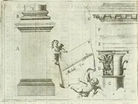 An illustration from L'architetto prattico : in cui con facilta si danno le regole per apprendere l'architettura civile (1726)