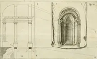 An illustration from L'architetto prattico : in cui con facilta si danno le regole per apprendere l'architettura civile (1726)