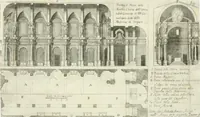 An illustration from L'architetto prattico : in cui con facilta si danno le regole per apprendere l'architettura civile (1726)