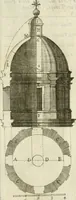 An illustration from L'architetto prattico : in cui con facilta si danno le regole per apprendere l'architettura civile (1726)