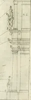 An illustration from L'architetto prattico : in cui con facilta si danno le regole per apprendere l'architettura civile (1726)
