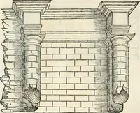 An illustration from L'architettura (1565)