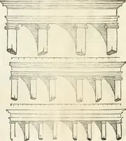An illustration from L'architettura (1565)